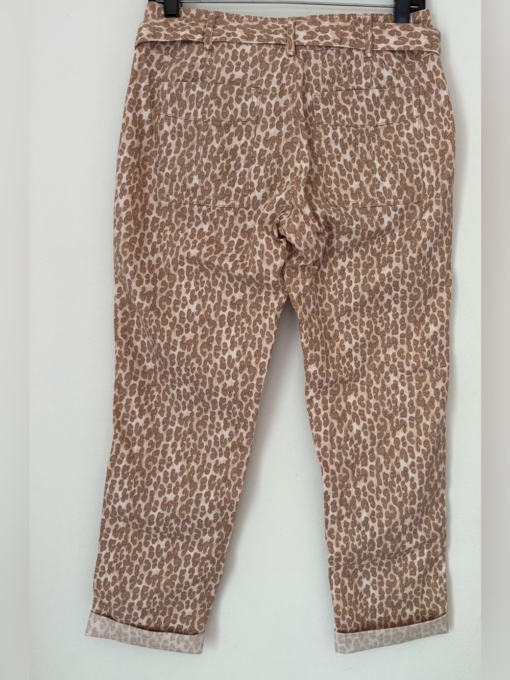 Anthropologie The Wanderer Utility Leopard Print Pants - Picture 8 of 12